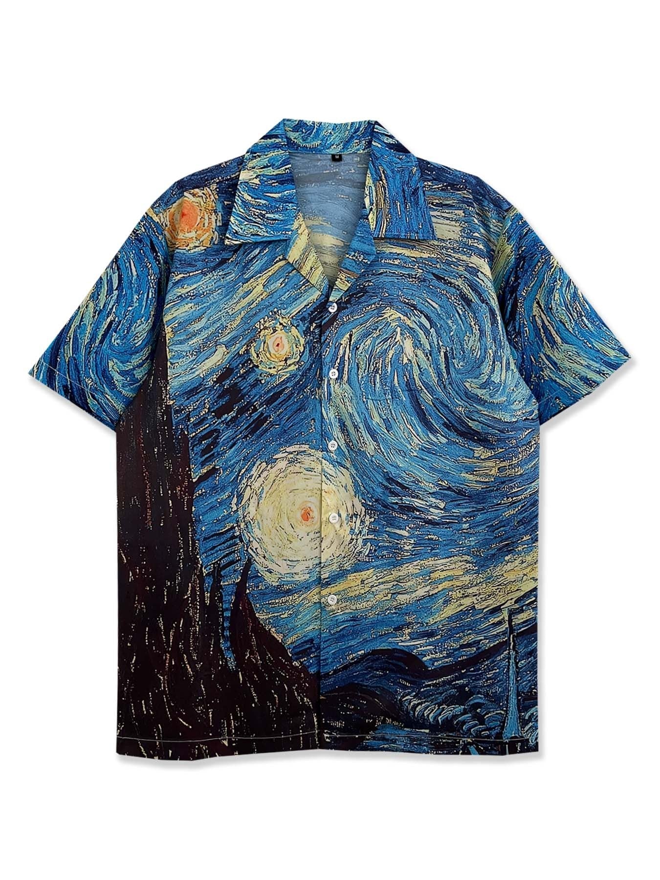 Vintage Style Retro Cartoon Printed Shirt