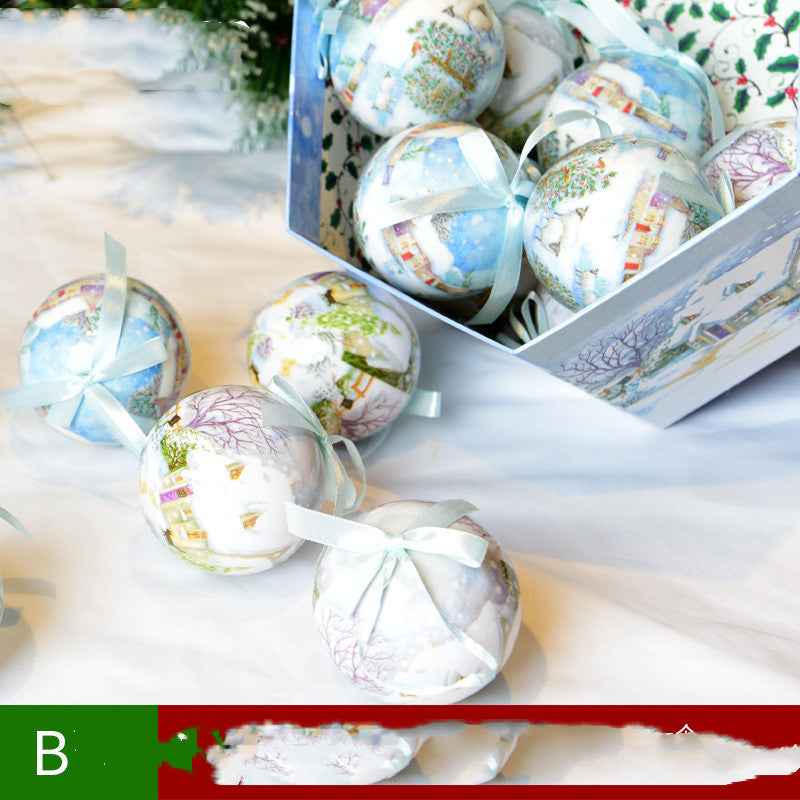 Christmas Gift Box with Tree Decoration Pendant