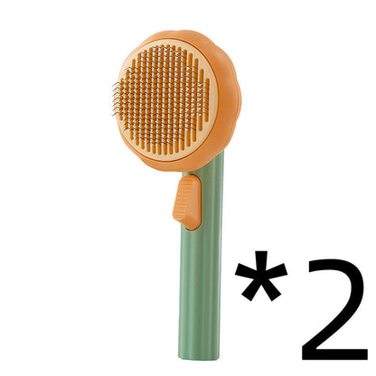 Pet Cat Self-Cleaning Steel Wire Brush
