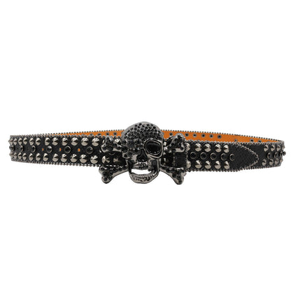Women's Rhinestone Snake Pattern Belt