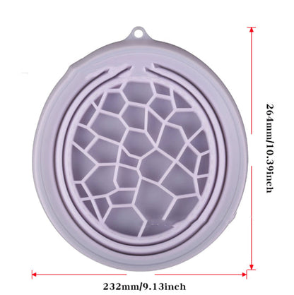Foldable Portable Ice Cube Mold Ice Baby Home Travel Silicone Basin
