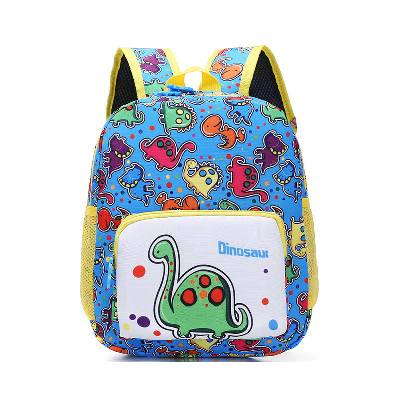 Dinosaur Cartoon Nylon Student Schoolbag for Children