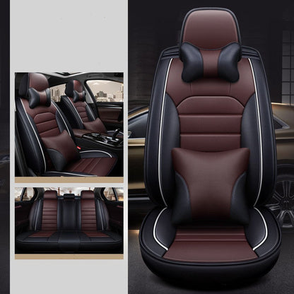 Universal All-Season Leather Seat Cushion