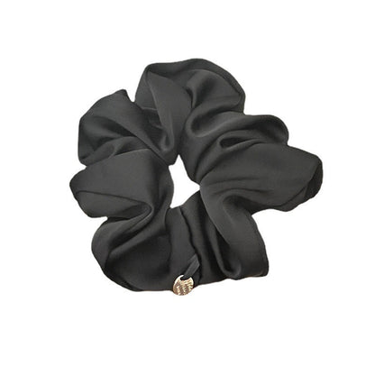 Simple High-quality Satin Large Intestine Hair Ring