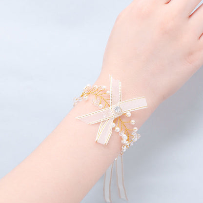 Super Fairy Sisters Children's Hand Flower Bracelet
