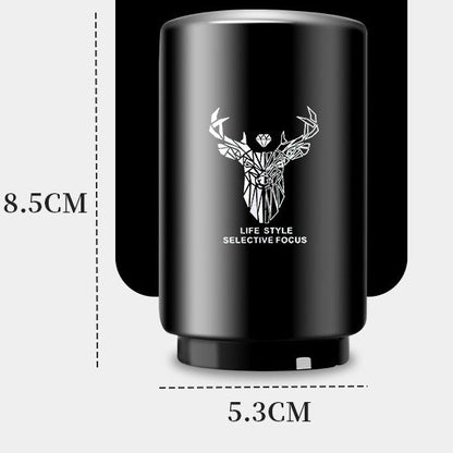 Creative Stainless Steel Beer Bottle Bar Press Opener Automatic Summer Party