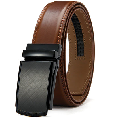 Double-sided Genuine Leather Business Belt