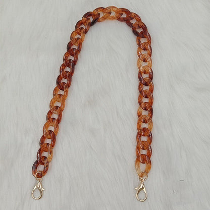 Resin-covered Chain Bag Chain