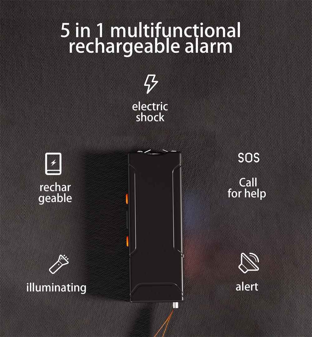 5-in-1 Power Bank with SOS Alarm
