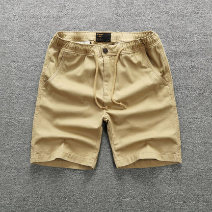 Straight Sports Leisure Five-Point Cotton Work Shorts