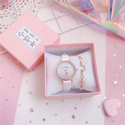College Style Simple Wild Forest Children's Watch