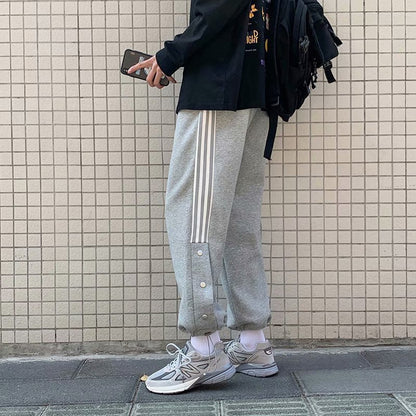Spring Autumn Student Korean Style Track Pants