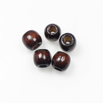 Maple Wooden Bead Drawstring Bag