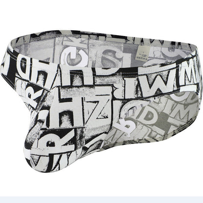 Cotton Printed Triangle Underwear