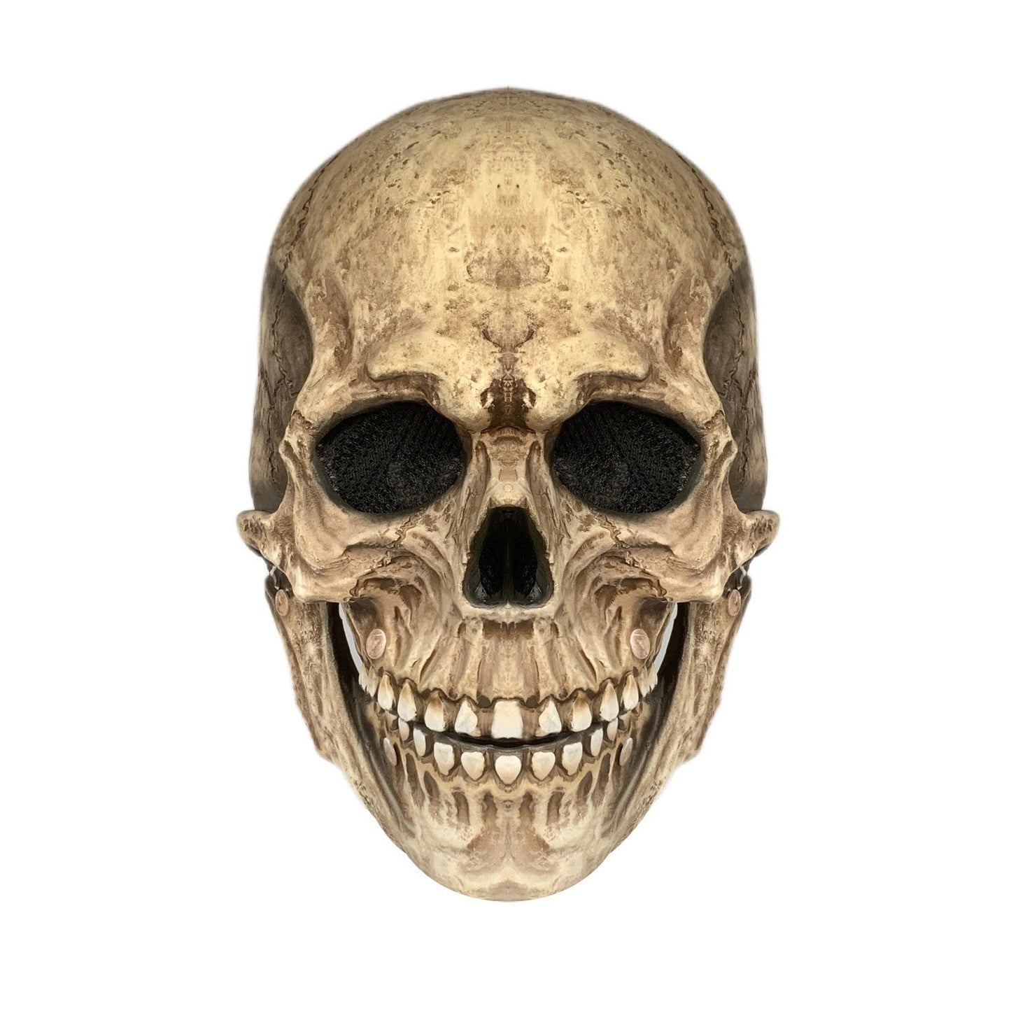 Halloween Movable Mouth Skull Mask Full Head Helmet