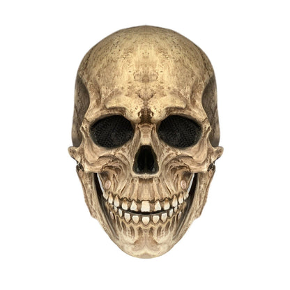 Halloween Movable Mouth Skull Mask Full Head Helmet