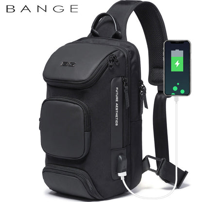 Chest Bag Messenger Bag Men's Fashion Casual Shoulder Bag Slanted Shoulder Bag Single Shoulder Bag Men's Bag Trend Brand