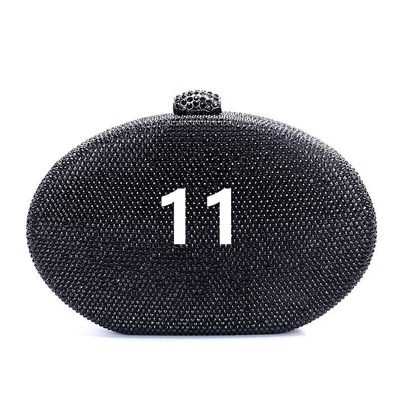 Crystal bag can be used for crossbody carrying, suitable for party and wedding gift bags