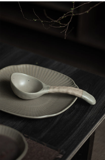 Stoneware Soup Spoon Household Coffee Spoon