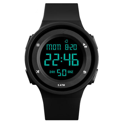 Outdoor Sports Silicone Band Couple Electronic Watch