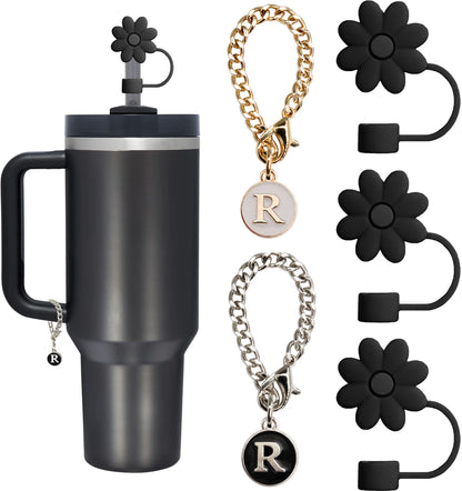 Tumbler Letter Handle Charms - 5PCS