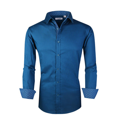 Men's Cotton Stretch Shirt Spring Autumn
