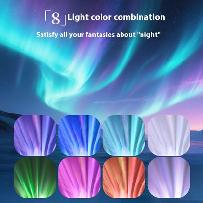 Atmosphere Shell Bedroom Aurora Dream High Sense Colorful Projection Lamp