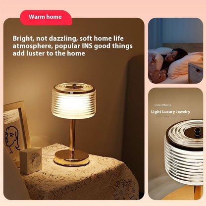 Modern Minimalist Bedside Decorations Creative Small Night Lamp