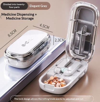 Cut Pills Artifact Sub-packing Medicine Box