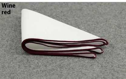 Men's Wedding Groom Groomsman Square Scarf