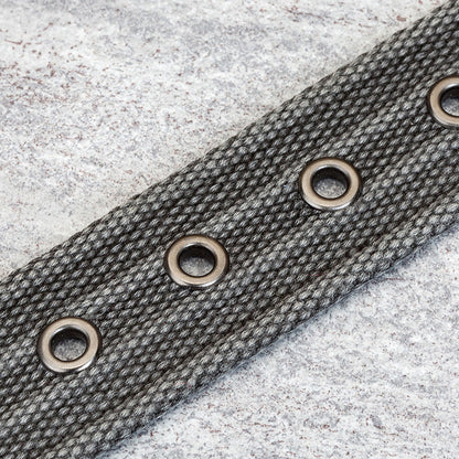 Men's Pin Buckle Polyester Canvas Belt