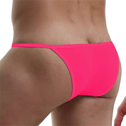 Sexy Men's Hip-exposed Low Waist Panties U Convex
