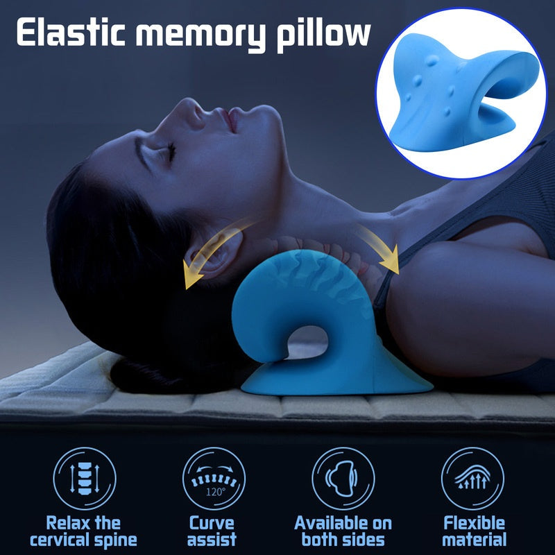 Cervical Neck Stretcher Muscle Relaxation Pillow