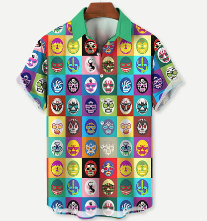 Men's 3D Printed Hawaiian Shirt Summer Vacation