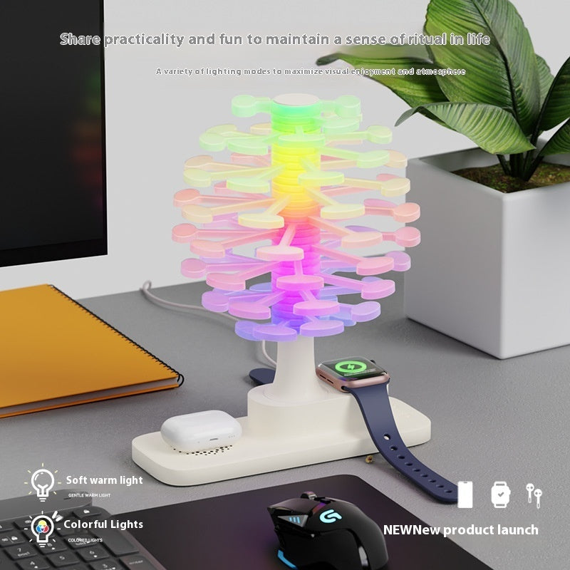 Spiral Tree Creative Home Decoration LED Table Lamp
