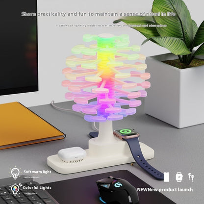 Spiral Tree Creative Home Decoration LED Table Lamp