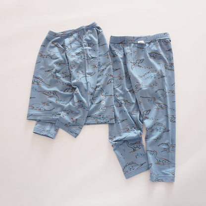 Long-sleeved Pajamas For Boys In Air-conditioned Room