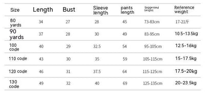 Bamboo Fiber Baby Long Johns Top & Bottom Set Suit