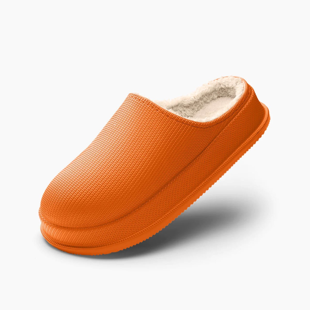 Large Size Men's And Women's Waterproof Non-slip Warm Cotton Slippers