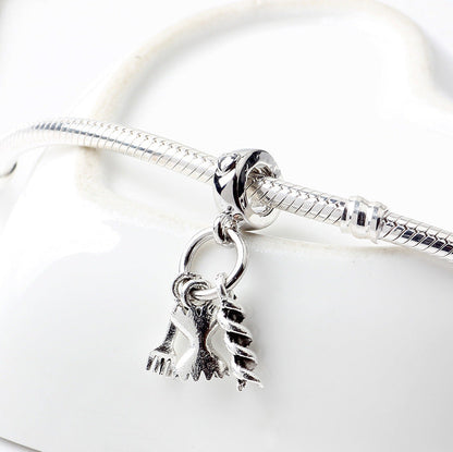 Stylish Silver Alloy Potluck Fork