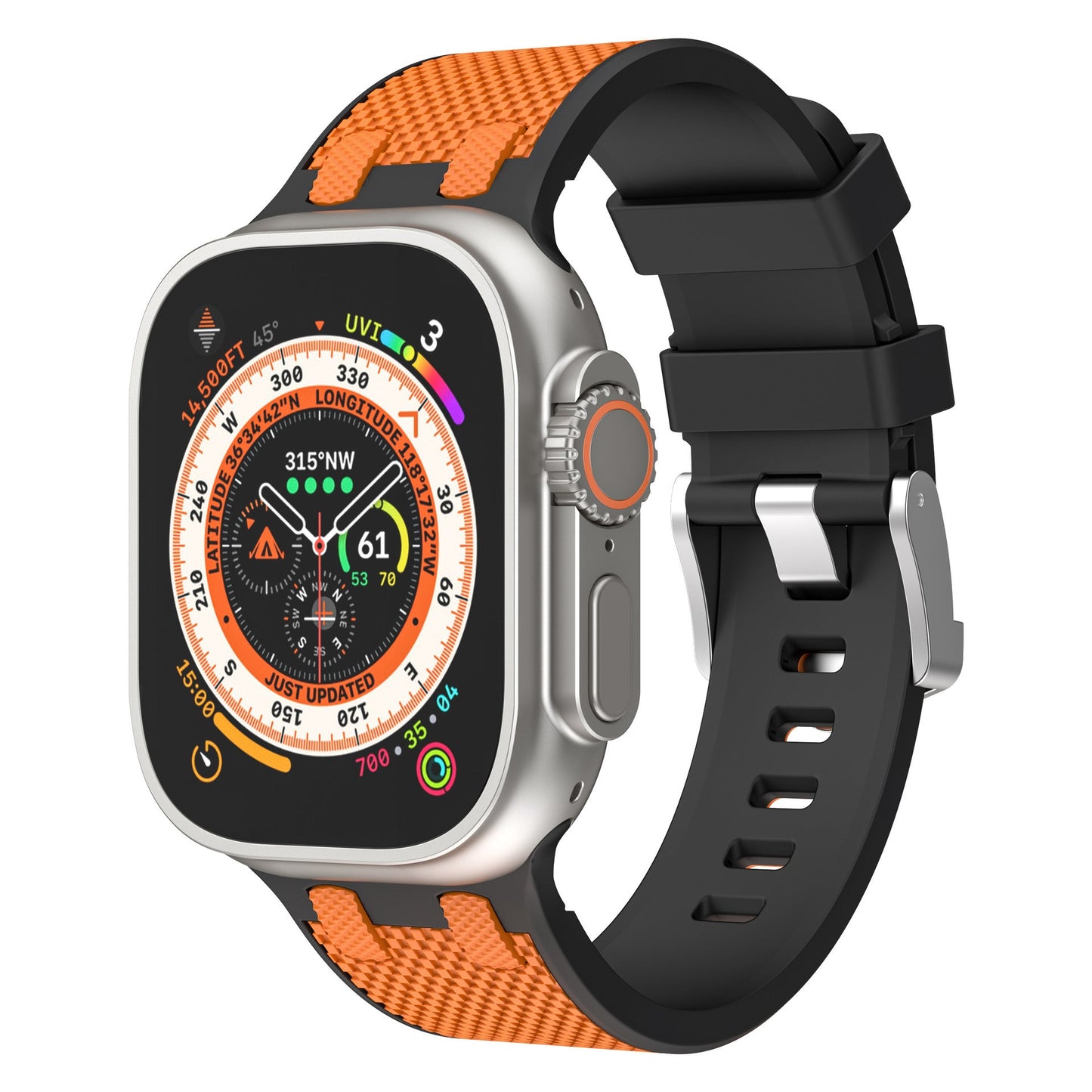19 GenerationSE Farm Oak Silicone Strap