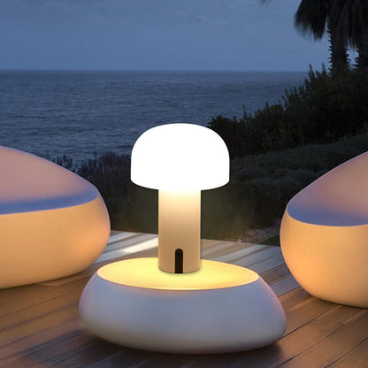 Decorative LED Mushroom Night Light Bedside Touch Table Lamp