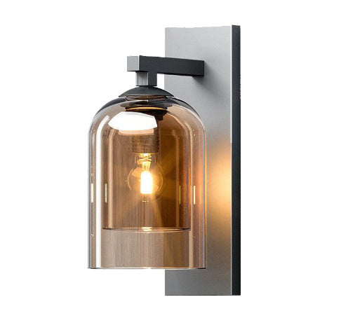 Nordic Wall Lamp Designer Villa Living Room Hotel Aisle Staircase Balcony Bedside Creative Glass Lamps