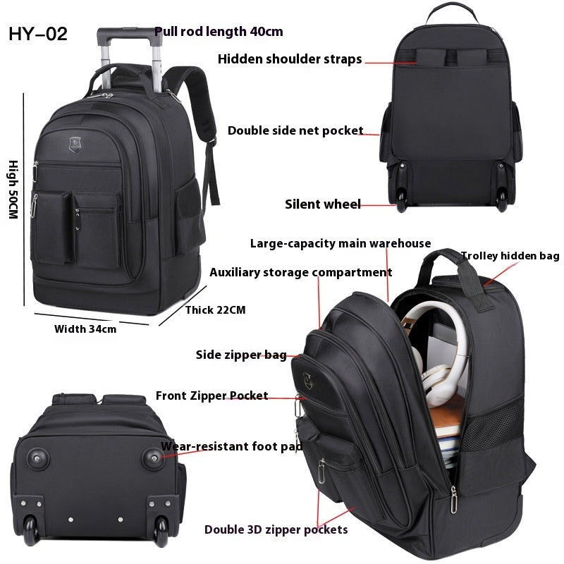 Ultra-light Trolley Backpack