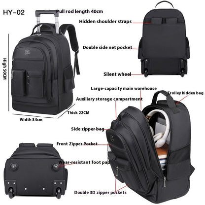 Ultra-light Trolley Backpack