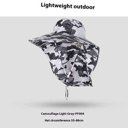 Alpine Cap Sun Protection Men's Outdoor UV-proof