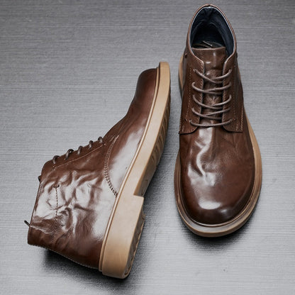 Short Business Casual High-top Martin Boots