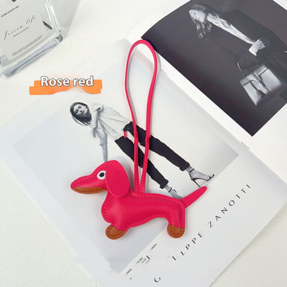 Sausage Dog Carrying Strap Bag Ornaments