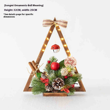 Atmosphere Flower Christmas Tree Lamp, Decoration