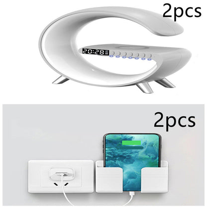 G Shaped LED Lamp with Bluetooth Speaker